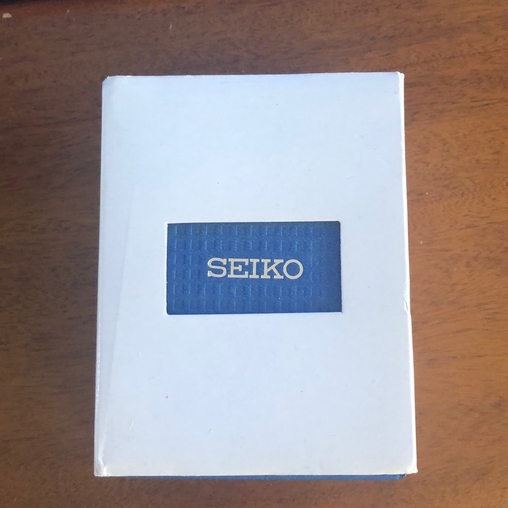 Seiko watch in original box